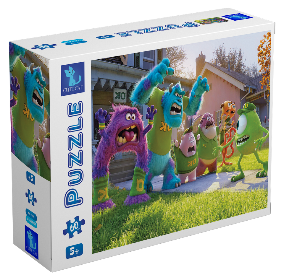 Explore the best puzzle in our collection Monsters – 60 Pieces (6223006022133)