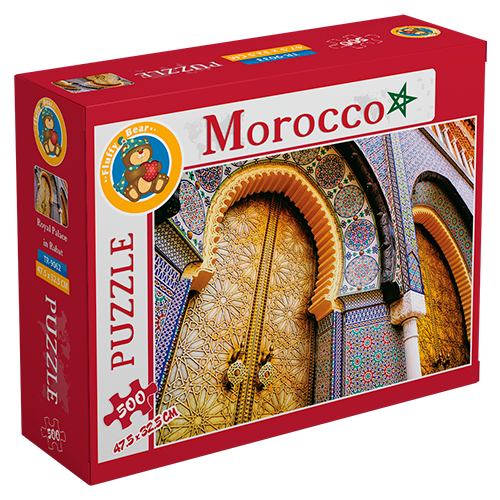 Explore the best puzzle in our collection Royal Palace in Rabat – Morocco (6223006022645)