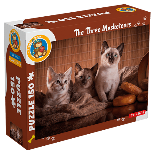 Explore the best puzzle in our collection The Three Musketeers – 150 Pieces (6223006022850)
