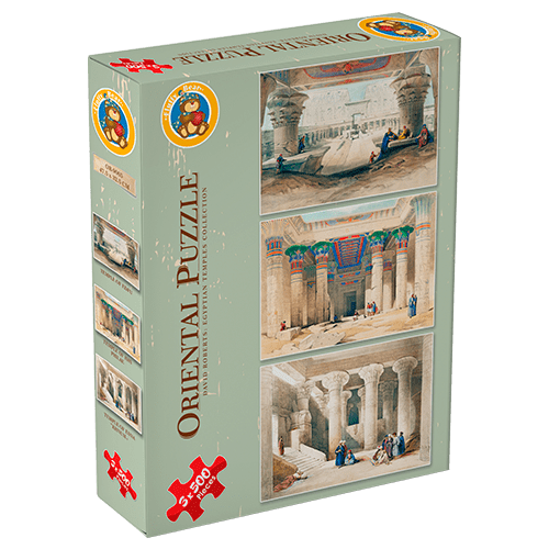 Explore the best puzzle in our collection Egyptian Temples Collection by David Roberts (6223006022904)