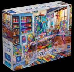 the Art Studio Puzzle 500 Pieces
