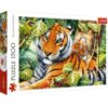 Explore the best puzzle in our collection Trefl Two Tigers Puzzles – 1500 Pieces (5900511261592)