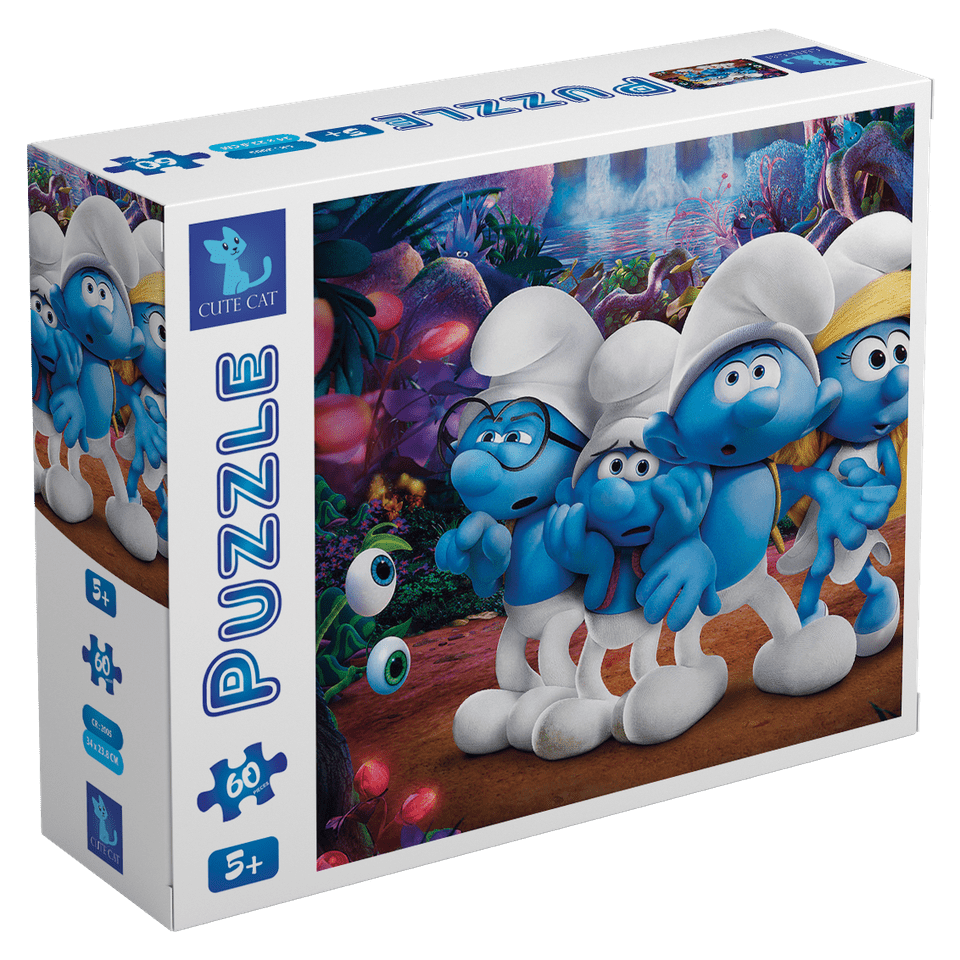 Explore the best puzzle in our collection Smurfs – 60 Pieces (6223006020597)