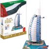 Explore the best puzzle in our collection Cubic Fun Burj Al Arab Dubai Shaped 3D Puzzle-46PC (6944588200657)
