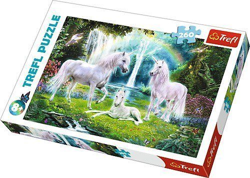Explore the best puzzle in our collection TREFL Puzzle 260 pcs – Unicorns (5900511132403)