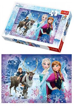 Explore the best puzzle in our collection Trefl Frozen Puzzle – 160 Pieces (5900511153446)