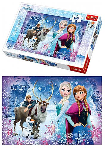 Explore the best puzzle in our collection Trefl Frozen Puzzle – 160 Pieces (5900511153446)