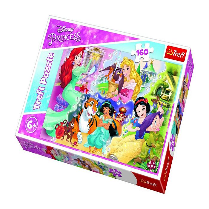 Explore the best puzzle in our collection Trefl Princesses Puzzle -160 Pieces (5900511153644 )