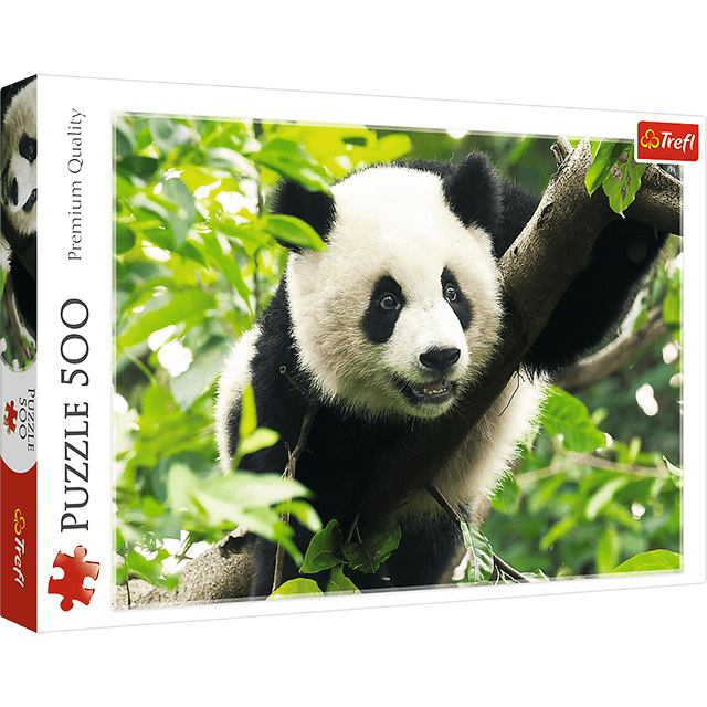 Explore the best puzzle in our collection Trefl Giant Panda Puzzle – 500 Pieces (5900511371420 )