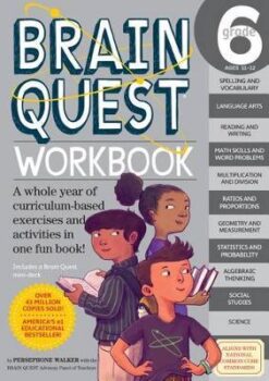 Best Book in Kalimat BookStore (Brain Quest Workbook: Grade 6) '9780761182436'