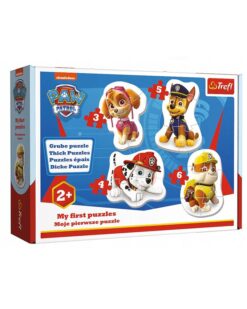 Explore the best puzzle in our collection Trefl Puzzle Paw Patrol – 5,3,4 and 6 Pieces (5900511360875 )