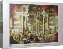 Explore the best puzzle in our collection Tomax View of Modern Rome 2000 Piece Giovanni Paolo Pannini Jigsaw Puzzle (4891505840170)