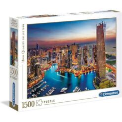 Explore the best puzzle in our collection Clementoni Puzzle Hqc Dubai Marina 1500 Pieces, Multicolor (8005125318148)