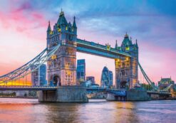 Explore the best puzzle in our collection Clementoni – 31816 – High Quality Collection Puzzle – Tower Bridge Sunset – 1500 pieces – Made in Italy – jigsaw puzzles for adult (8005125318162)