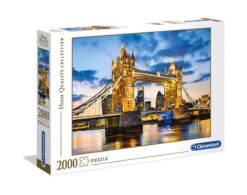 Explore the best puzzle in our collection Clementoni – 32563 – Collection Puzzle – Tower Bridge at Dusk – 2000 pieces – Made in Italy – Jigsaw Puzzles for Adult (8005125325634)