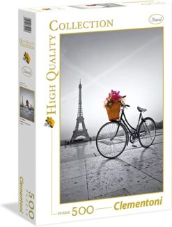 Explore the best puzzle in our collection Clementoni Puzzle Romantic Prom Paris 500 Pieces, multi colour, 35014 (8005125350148)