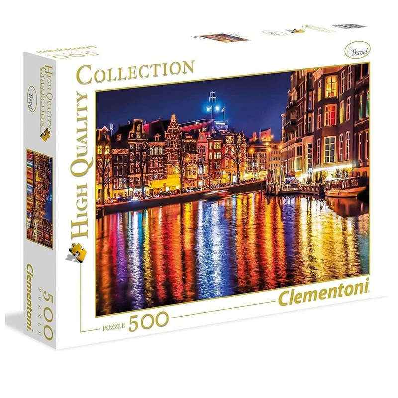 Explore the best puzzle in our collection Clementoni Puzzle Collection Amsterdam 500 Pieces (8005125350377)