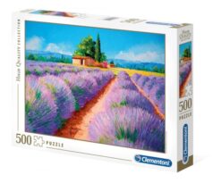 Explore the best puzzle in our collection Clementoni Puzzle Lavender Scent 500 Pieces, Multicolor, 35073 (8005125350735)