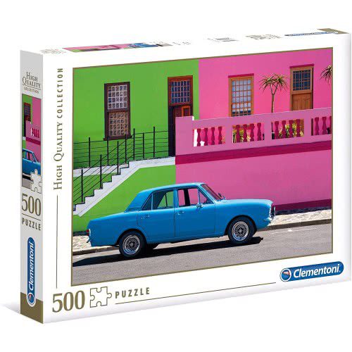Explore the best puzzle in our collection Clementoni Puzzle Collection The Blue Car 500 Pieces, multicolor, 35076 (8005125350766)