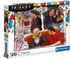 Explore the best puzzle in our collection Clementoni 35090, Friends Puzzle for Children and Adults – 500 Pieces, Ages 10 Years Plus (8005125350902)