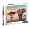 Explore the best puzzle in our collection Clementoni High Quality Collection 35096, African Sunset Puzzle for Children and Adults – 500 Pieces, Ages 10 Years Plus (8005125350964)