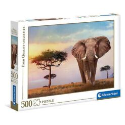 Explore the best puzzle in our collection Clementoni High Quality Collection 35096, African Sunset Puzzle for Children and Adults – 500 Pieces, Ages 10 Years Plus (8005125350964)