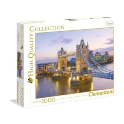 Explore the best puzzle in our collection Clementoni Puzzle Hqc Tower Bridge 1000 Pieces, Multicolor, 6800000246, 39022 (8005125390229)