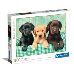 Explore the best puzzle in our collection Dog Puzzle 1000 Piece Labrador Retriever Clementoni Three Labs Jigsaw Puzzle New (8005125392797)