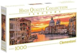 Explore the best puzzle in our collection Clementoni Puzzle Panorama The G.Canal 1000 Pieces (8005125394265)