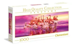 Explore the best puzzle in our collection Clementoni 39427 Collection Panorama Flamingo Dance puzzle for adults and children-High Dance-1000 Pieces, Multi-Colour (8005125394272)