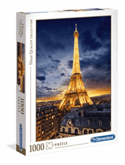 Explore the best puzzle in our collection Clementoni Puzzle Hqc Tour Eifel 1000 Pieces, Multicolor, 39514 (8005125395149)