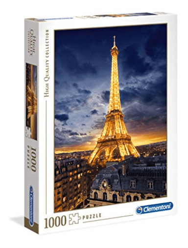 Explore the best puzzle in our collection Clementoni Puzzle Hqc Tour Eifel 1000 Pieces, Multicolor, 39514 (8005125395149)