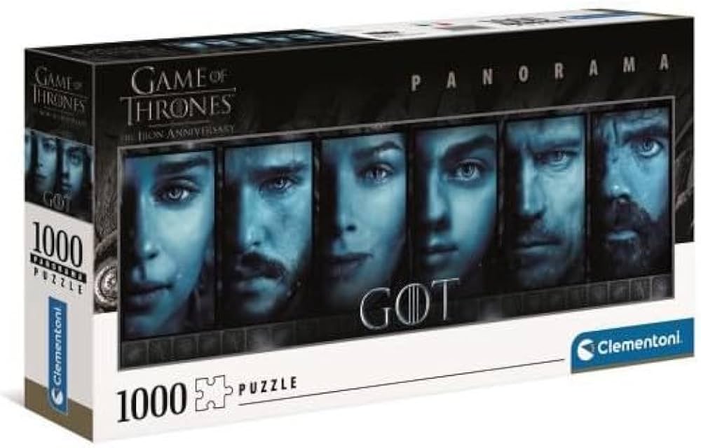 Game of Thrones Panoramic Puzzle by Clementoni — 1000 pieces jigsaw