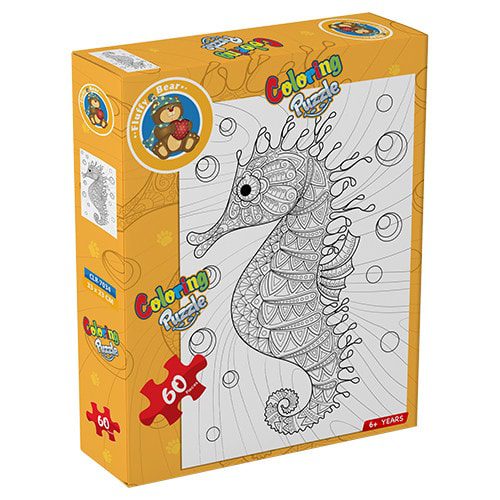 Explore the best puzzle in our collection Sea Horse – Coloring Puzzle (6223006021891)