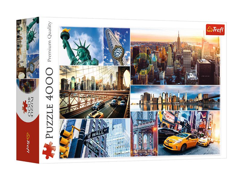 Explore the best puzzle in our collection 4000-Piece New York Collage Jigsaw Puzzle 40.0 X 27.0centimeter (5900511450064)