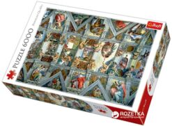 Explore the best puzzle in our collection New Trefl Jigsaw Puzzle 6000 Pieces Tiles “Sistine Chapel ceiling” (5900511650006)