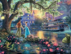 Explore the best puzzle in our collection Ceaco – Thomas Kinkade – Disney Dreams Collection – The Princess and The Frog – 750 Piece Jigsaw Puzzle (21081291859)