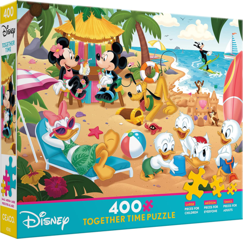Explore the best puzzle in our collection Ceaco – Disney – Together Time Collection – Mickeys Beach – 400 Piece Jigsaw Puzzle (313110028070)