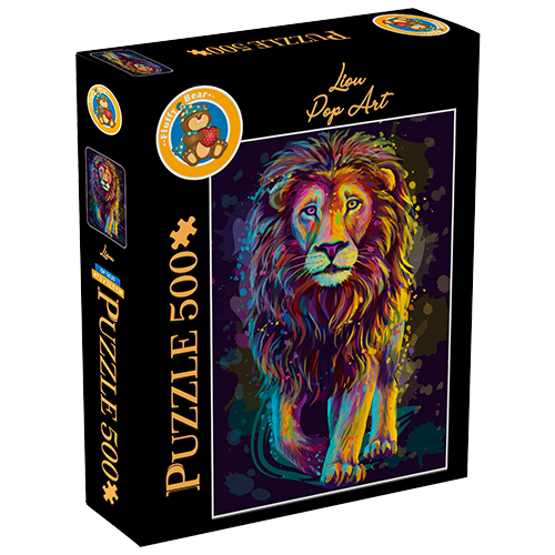 Explore the best puzzle in our collection Lion – Oil Painting (6223006023222)