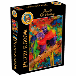 Explore the best puzzle in our collection Parrots – Oil Painting (6223006023239)