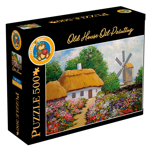 Explore the best puzzle in our collection Old House – Oil Painting (6223006023253)