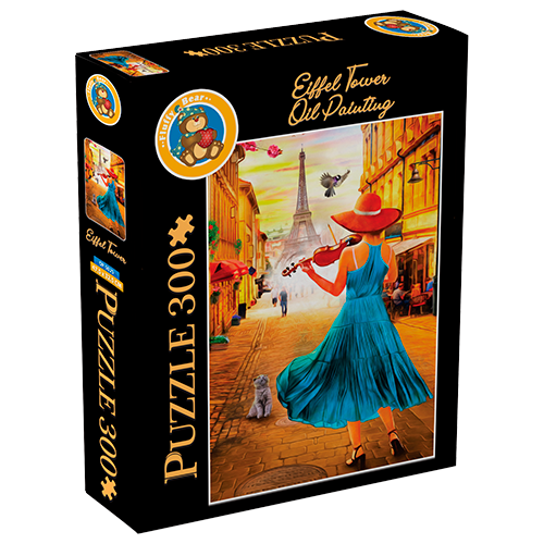 Explore the best puzzle in our collection Eiffel Tower – Oil Painting (6223006023277)