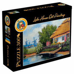 Explore the best puzzle in our collection Lake House – Oil Painting (6223006023338)