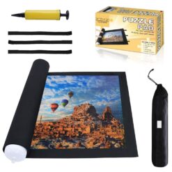 Explore the best puzzle in our collection Jigsaw Puzzle Mat Roll Up – 2000 1500 500 Pieces Saver Large Puzzles Board for Adults Kids, Storage and Transport Premium Pump Puzzle Glue Felt Mat Inflatable Tube Cover Keeper Pad Holder Organizer (742089578130)