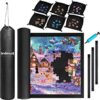 Explore the best puzzle in our collection Lavievert Jigsaw Puzzle Mat Roll Up with 6 Sorting Trays, Portable Puzzle Storage Puzzle Saver with Drawstring Closure Storage Bag & Hand Pump for Games Up to 2000 Pieces (B0B56DTJL5)