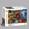Explore the best puzzle in our collection HGLCM 1000 Piece Jigsaw Puzzles for Adult Kids Cute Dog Jigsaw Puzzle 1000 Pieces Gradient Puzzle Difficult and Challenge Educational Stress Relief Toy Puzzle(Colorful food) ()