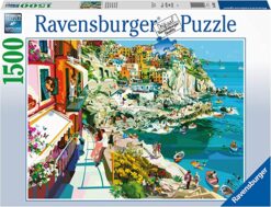 Explore the best puzzle in our collection Ravensburger Romance in Cinque Terre 1500 Piece Jigsaw Puzzle (4005556169535)
