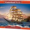 Explore the best puzzle in our collection Castorland “Sailing at Sunset Puzzle (1500 Piece) (5904438151431)
