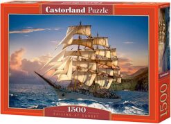 Explore the best puzzle in our collection Castorland “Sailing at Sunset Puzzle (1500 Piece) (5904438151431)