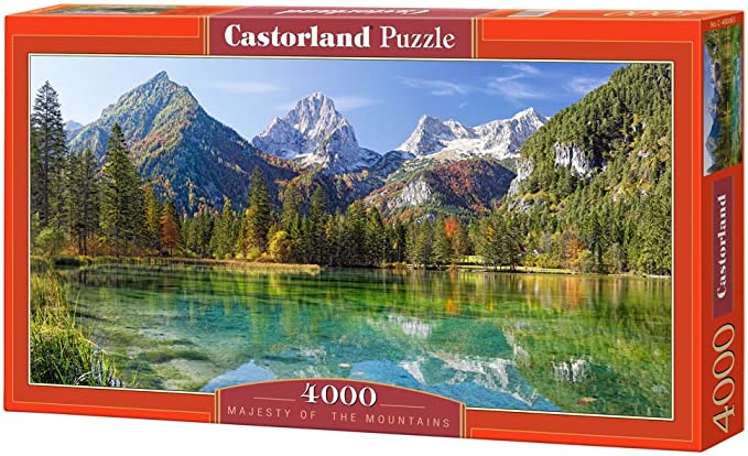 Explore the best puzzle in our collection Castorland Majesty of The Mountains Puzzle (4000 Piece) ()